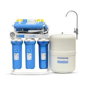 KAROFI RO-100SM 7 Stage 100-GPD RO Water Purifier (With Stand & Pressure Meter)