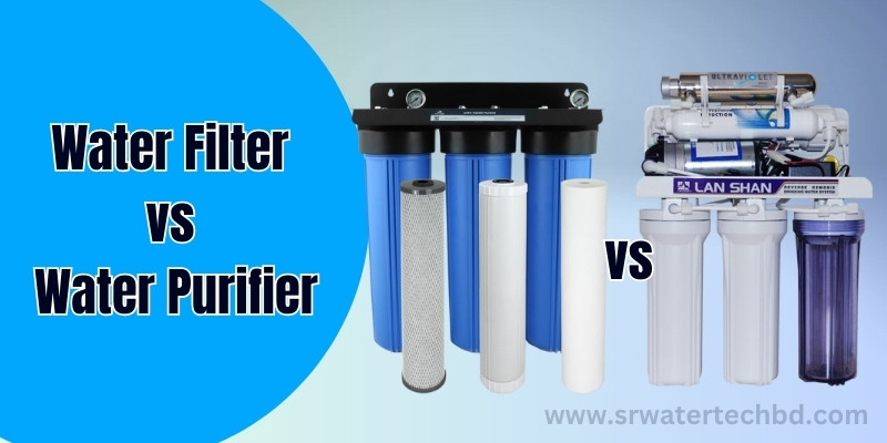 Water Filter vs Water Purifier