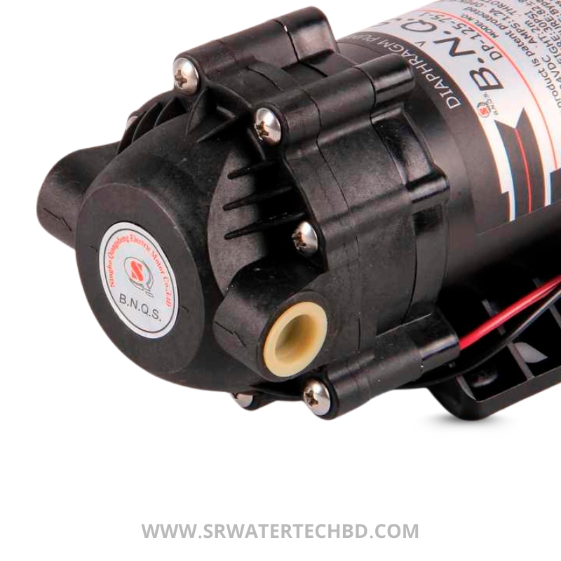 B.N.Q.S RO Booster Pump 75 GPD Black - Image 4